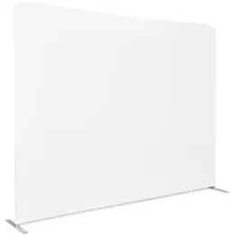 Double Sided Fabric Tube System Display - 3m x 2.25m Unbranded Angle
